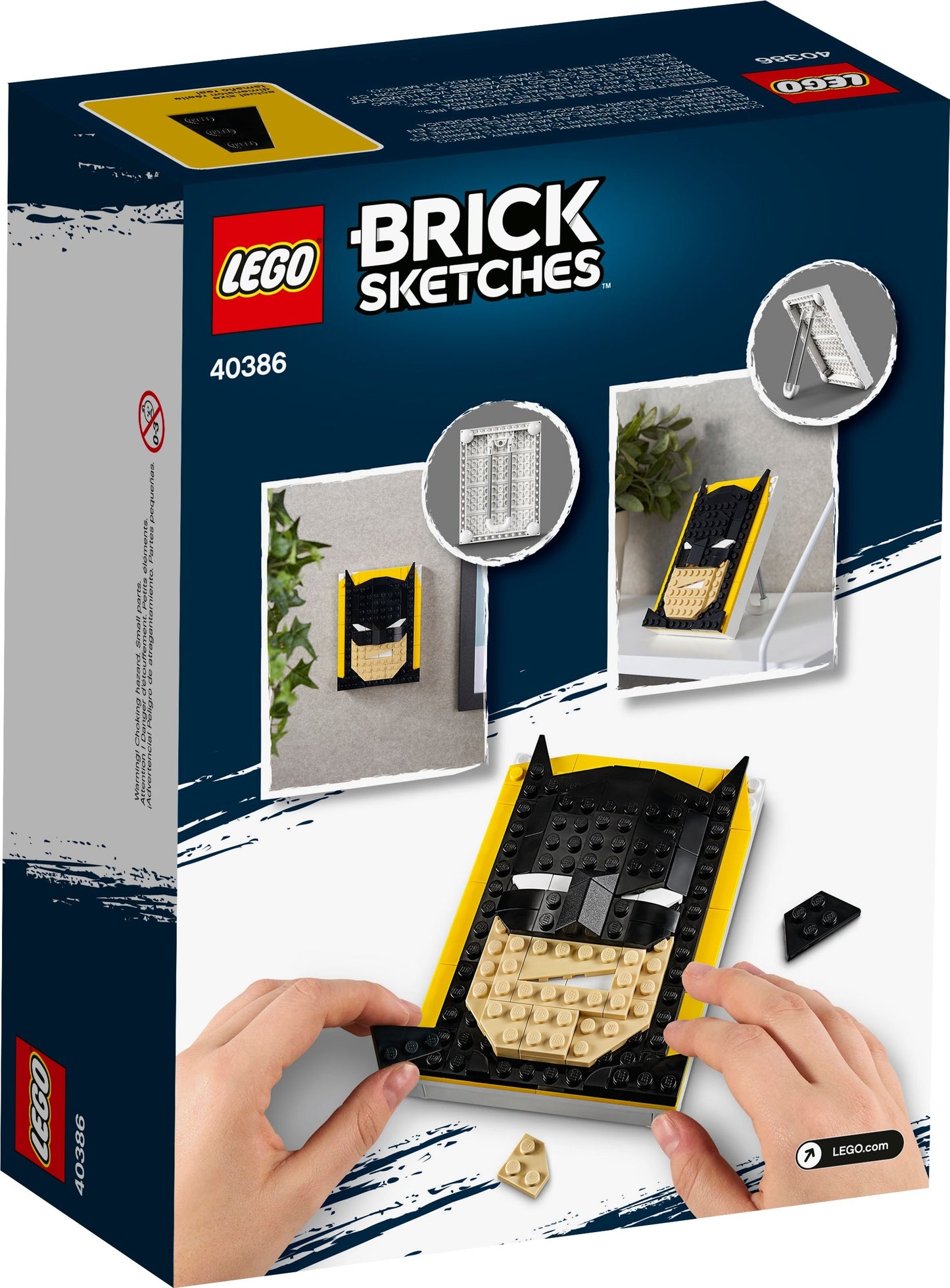 Croquis de briques LEGO 40386 Batman™