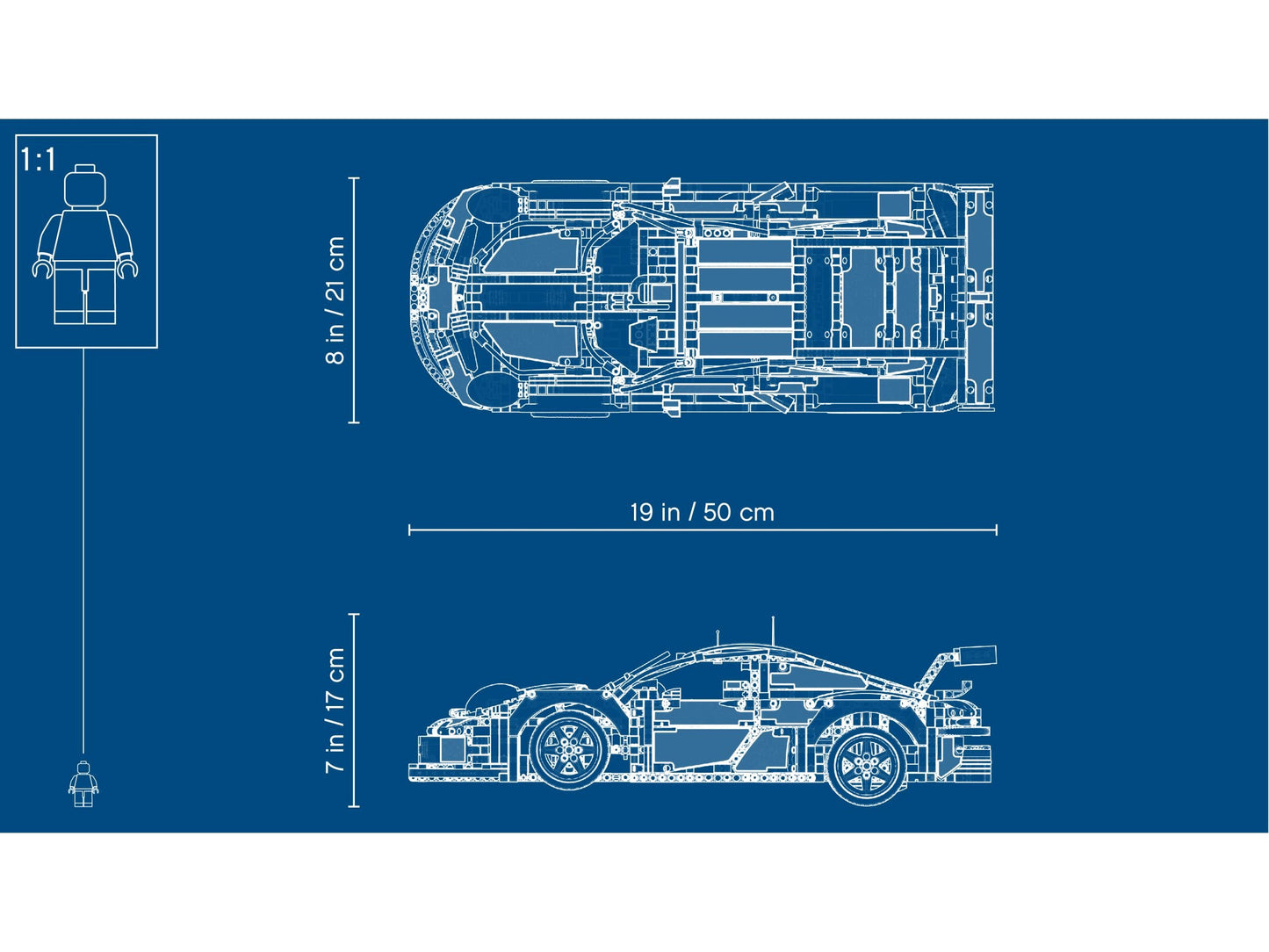 LEGO Technic 42096 Porsche 911 RSR