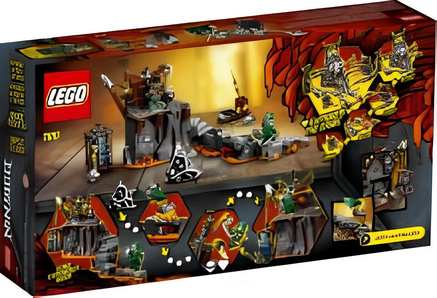 LEGO® Ninjago 71717 Voyage dans les donjons du crâne