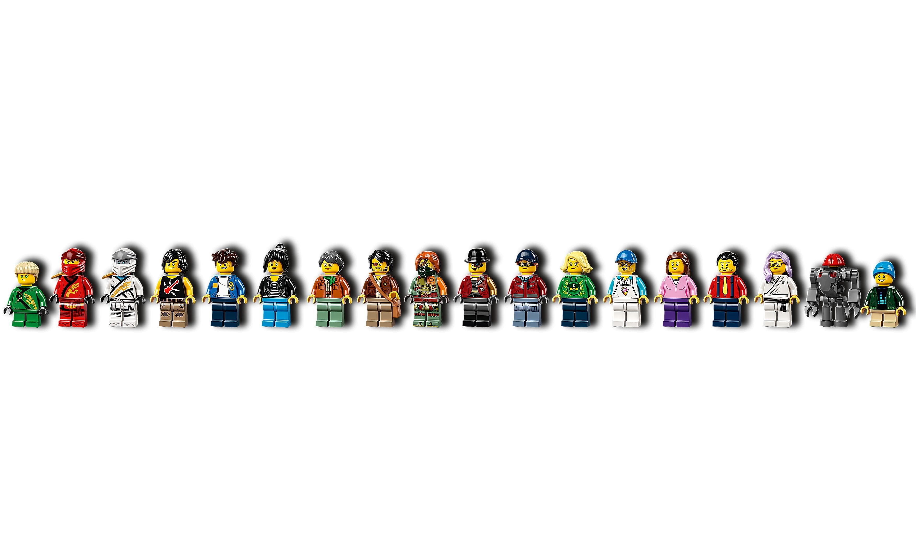 LEGO  Ninjago 71741 Die Gärten von NINJAGO® City