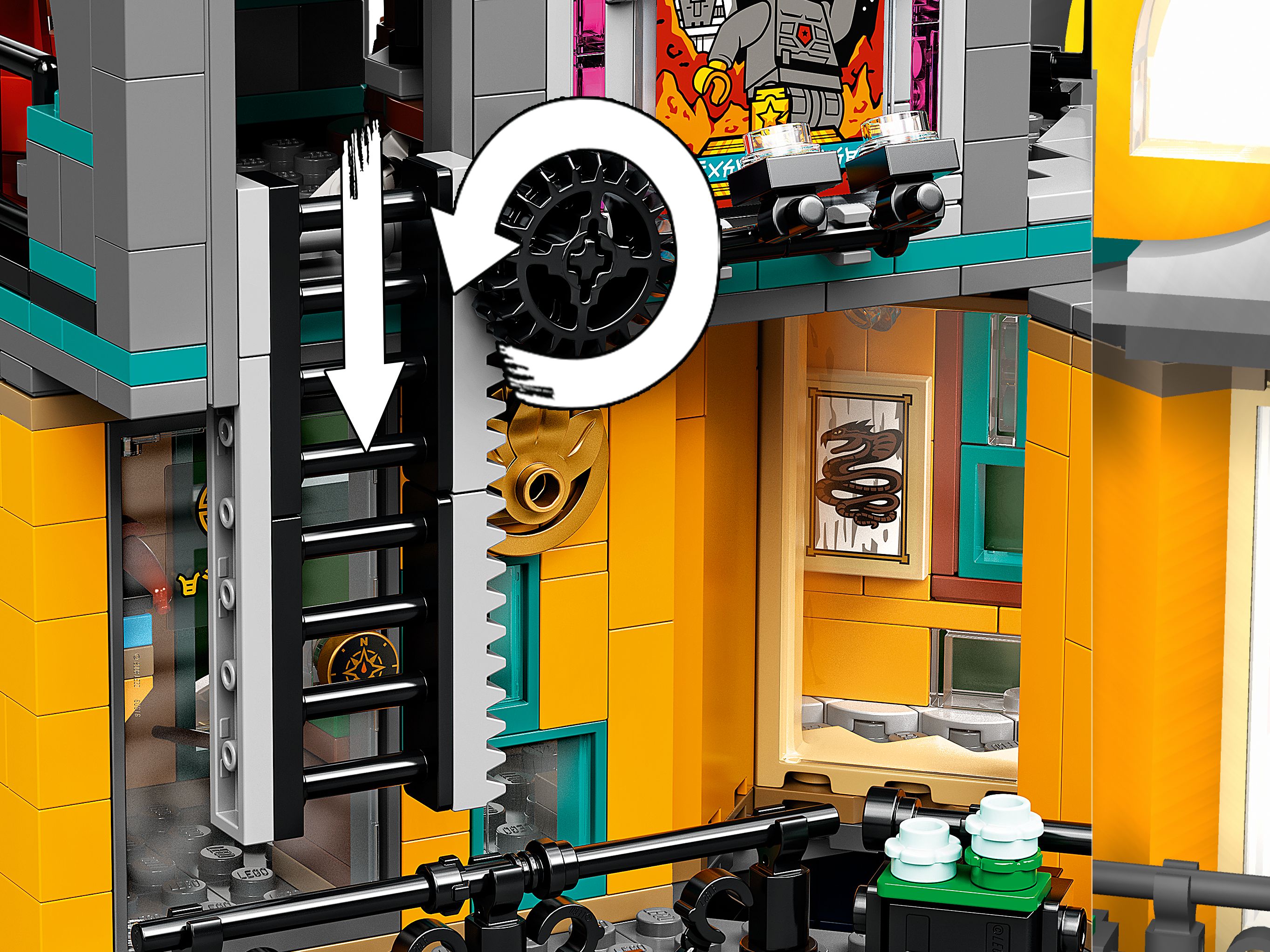 LEGO  Ninjago 71741 Die Gärten von NINJAGO® City