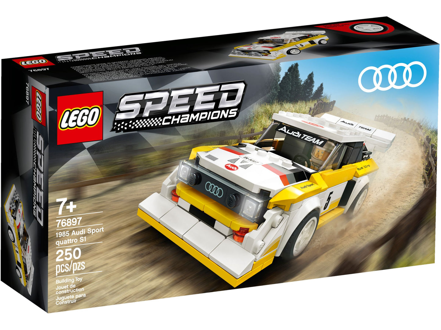 LEGO  Speed Champions 76897 1985 Audi Sport Quattro S1