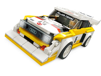 LEGO  Speed Champions 76897 1985 Audi Sport Quattro S1