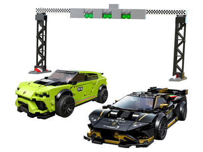 LEGO  Speed Champions 76899 Lamborghini Urus ST-X & Lamborghini Huracán Super Trofeo EVO