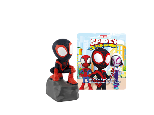 Tonie Figures MARVEL Spidey and His Amazing Friends Spidey and his Super Friends - Doc Ocks Super Octopus &amp; 3 more exciting adventures Audio figure for Toniebox