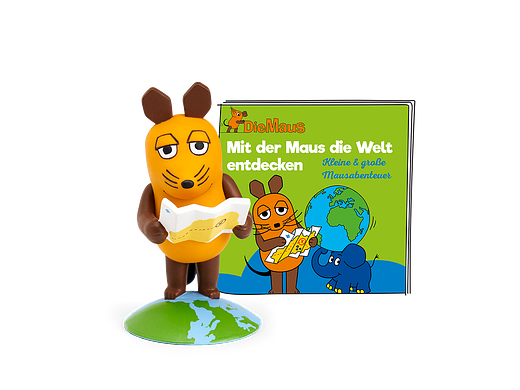 Tonie figures Discover the world with the mouse Audio figure for Toniebox
