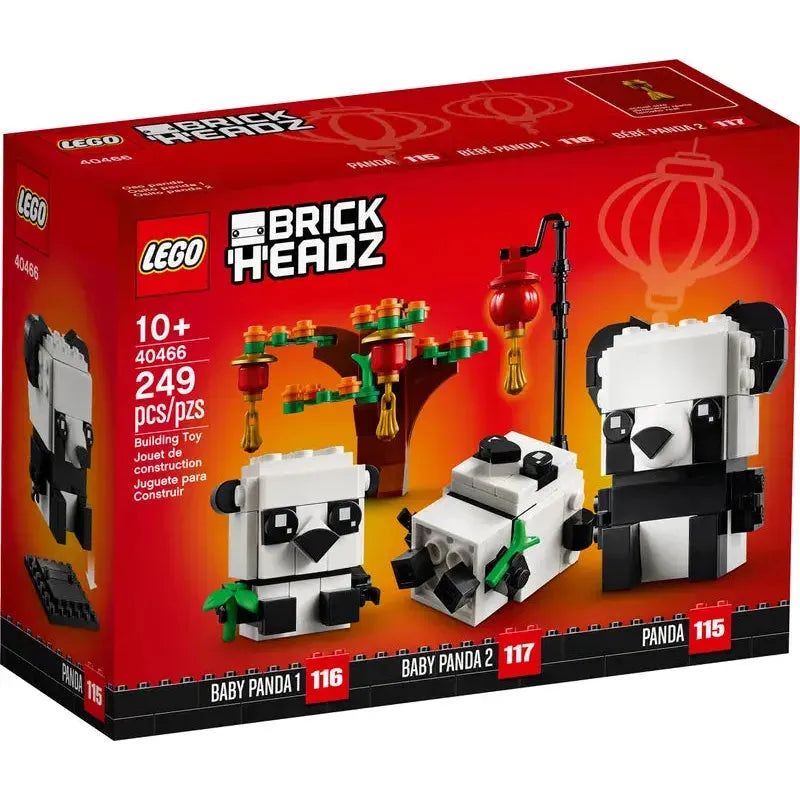 LEGO® Brickheadz Baby Panda and Panda