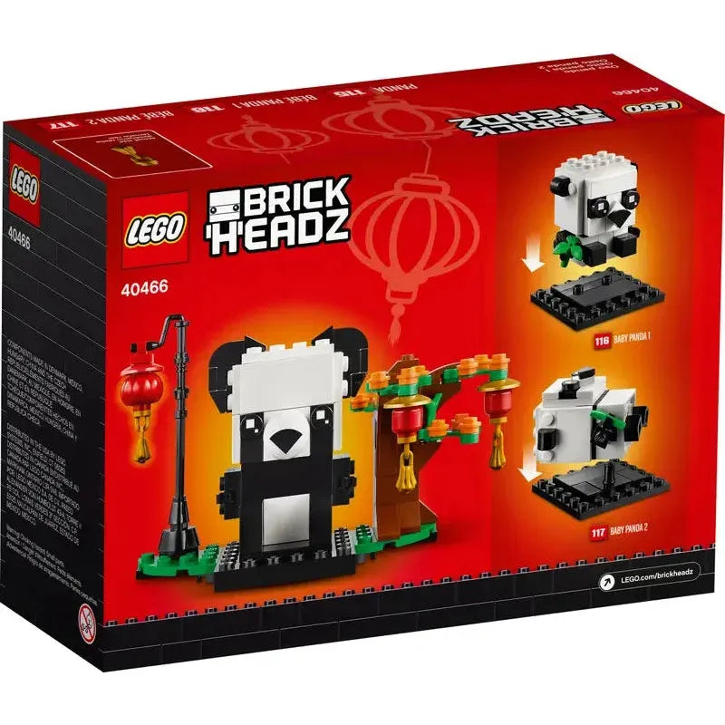 LEGO® Brickheadz Baby Panda and Panda