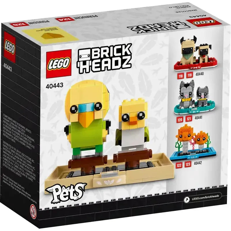 LEGO® Brickheadz Chick und Budgie 40443