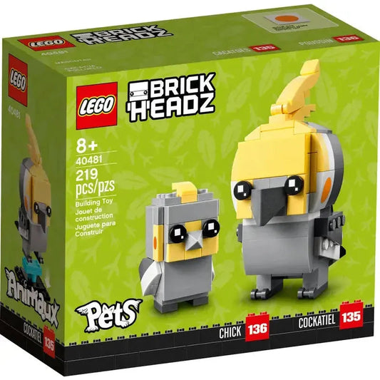 LEGO® Brickheadz Chick und Cokatiel 40481