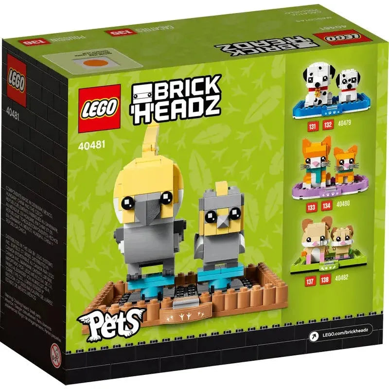 LEGO® Brickheadz Chick und Cokatiel 40481