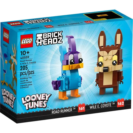 LEGO® Brickheadz Road Runner Wile E. Coyote 40559