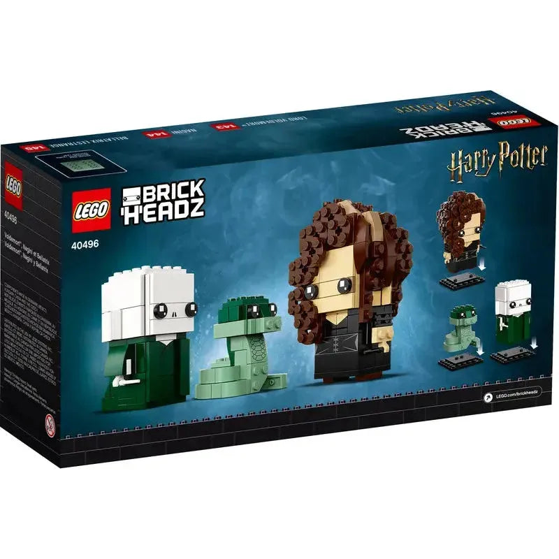 LEGO® Brickheadz Voldemort™, Nagini et Bellatrix 40496