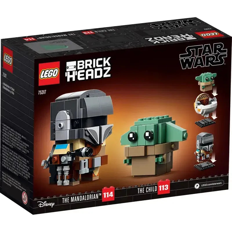 LEGO® Brickheadz The Child und The Mandalorian 75317