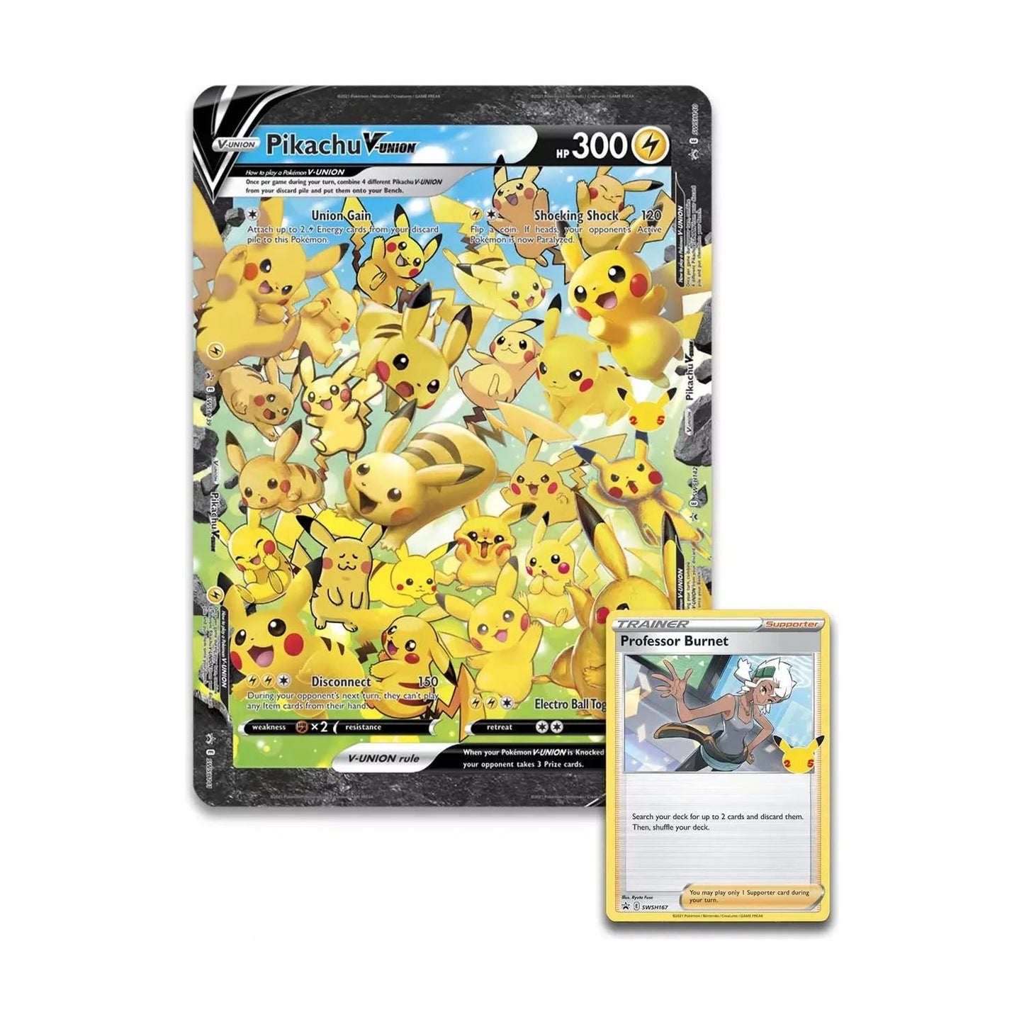 Pokémon 25th Anniversary Celebrations Pikachu V UNION Collection (English)