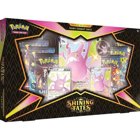 Pokémon Sword & Shield Shining Fates Crobat VMAX Premium Collection (englisch)