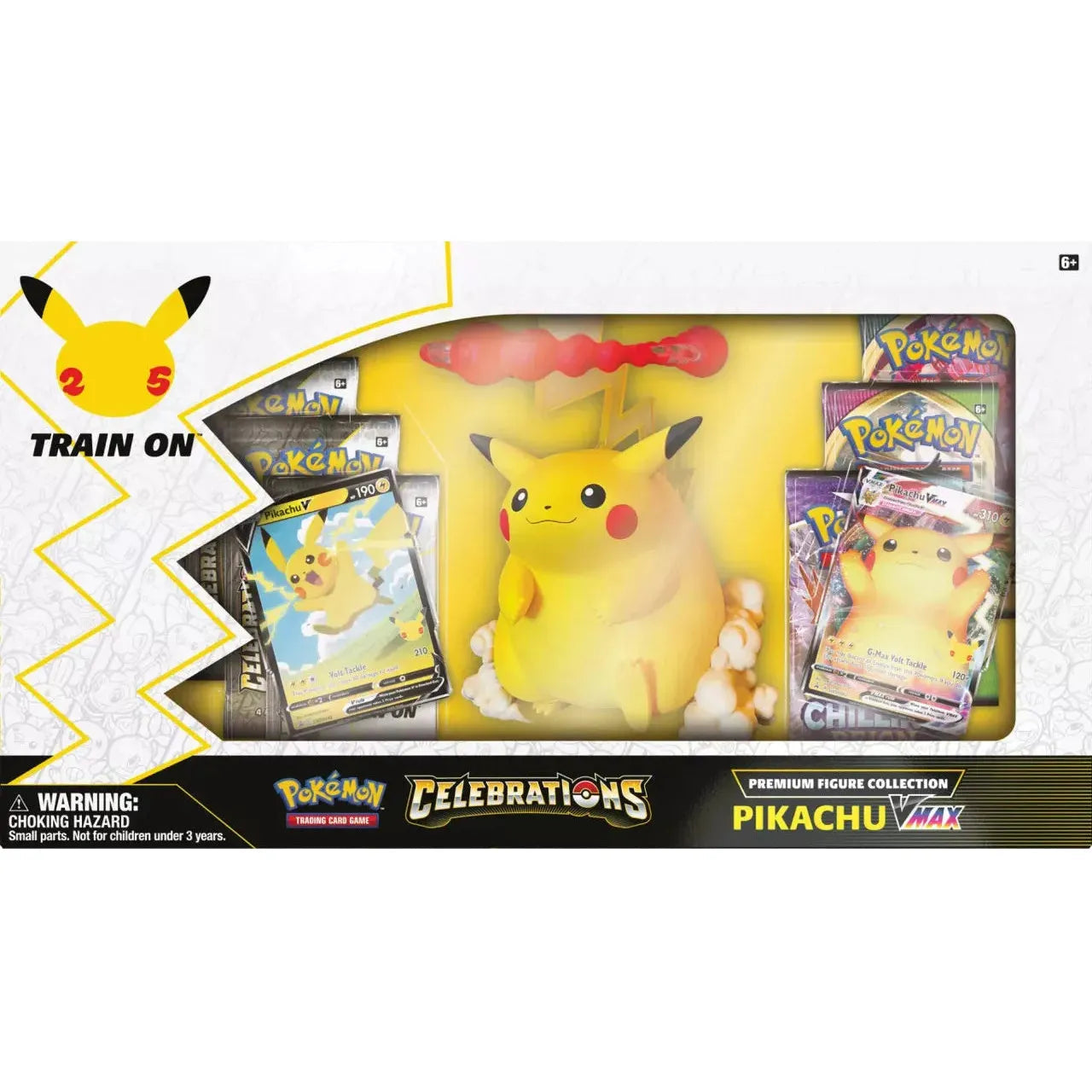 Pokémon 25th Anniversary Celebrations Premium Figure Collection Pikachu VMAX (englisch)