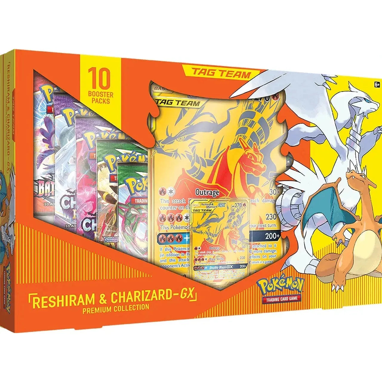 Pokémon Reshiram & Charizard GX Premium Collection (englisch)