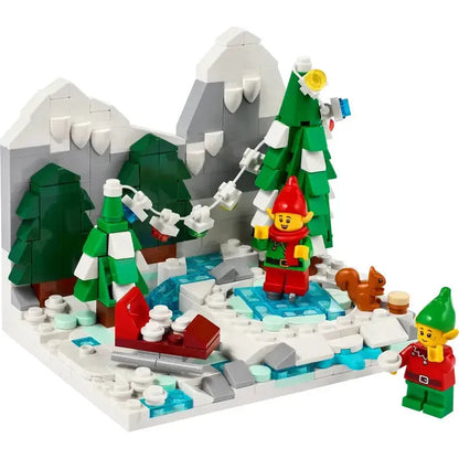 LEGO® GWP Winter Elfen Szene 40564