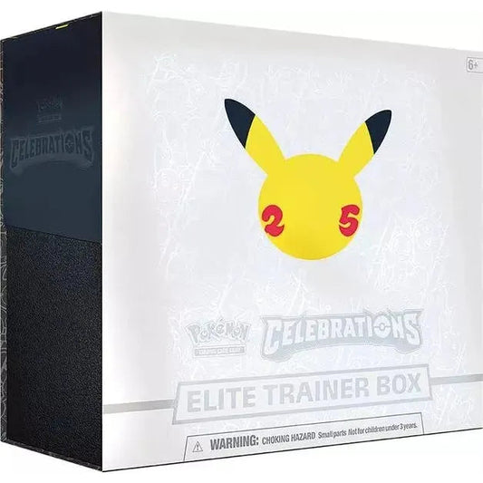 Pokémon Sword & Shield 25th Anniversary Celebrations Elite Trainer Box (englisch)