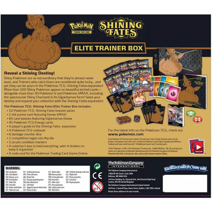 Pokémon Sword &amp; Shield Shining Fates Elite Trainer Box (English)