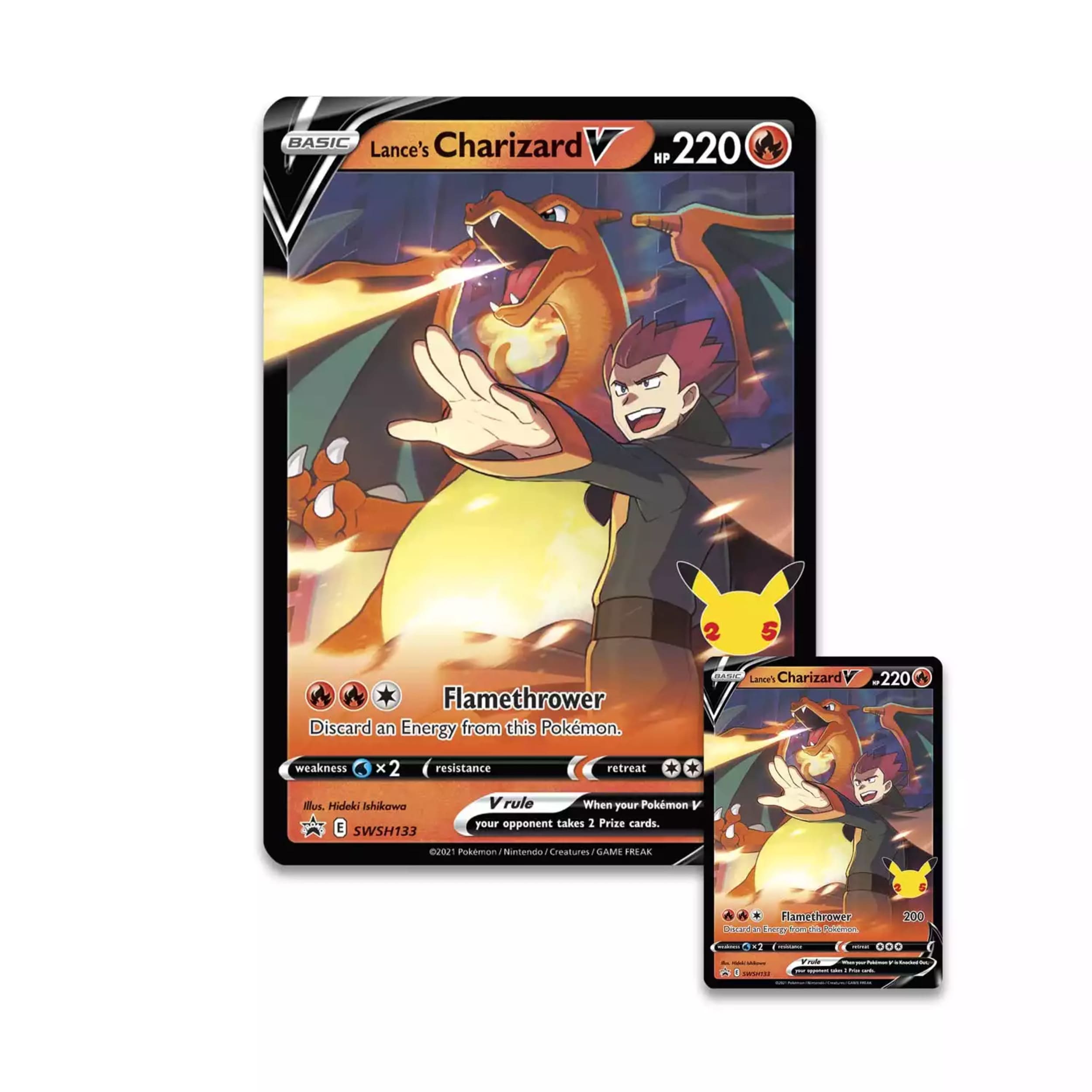 Newest Pokemon charizard celebration 25