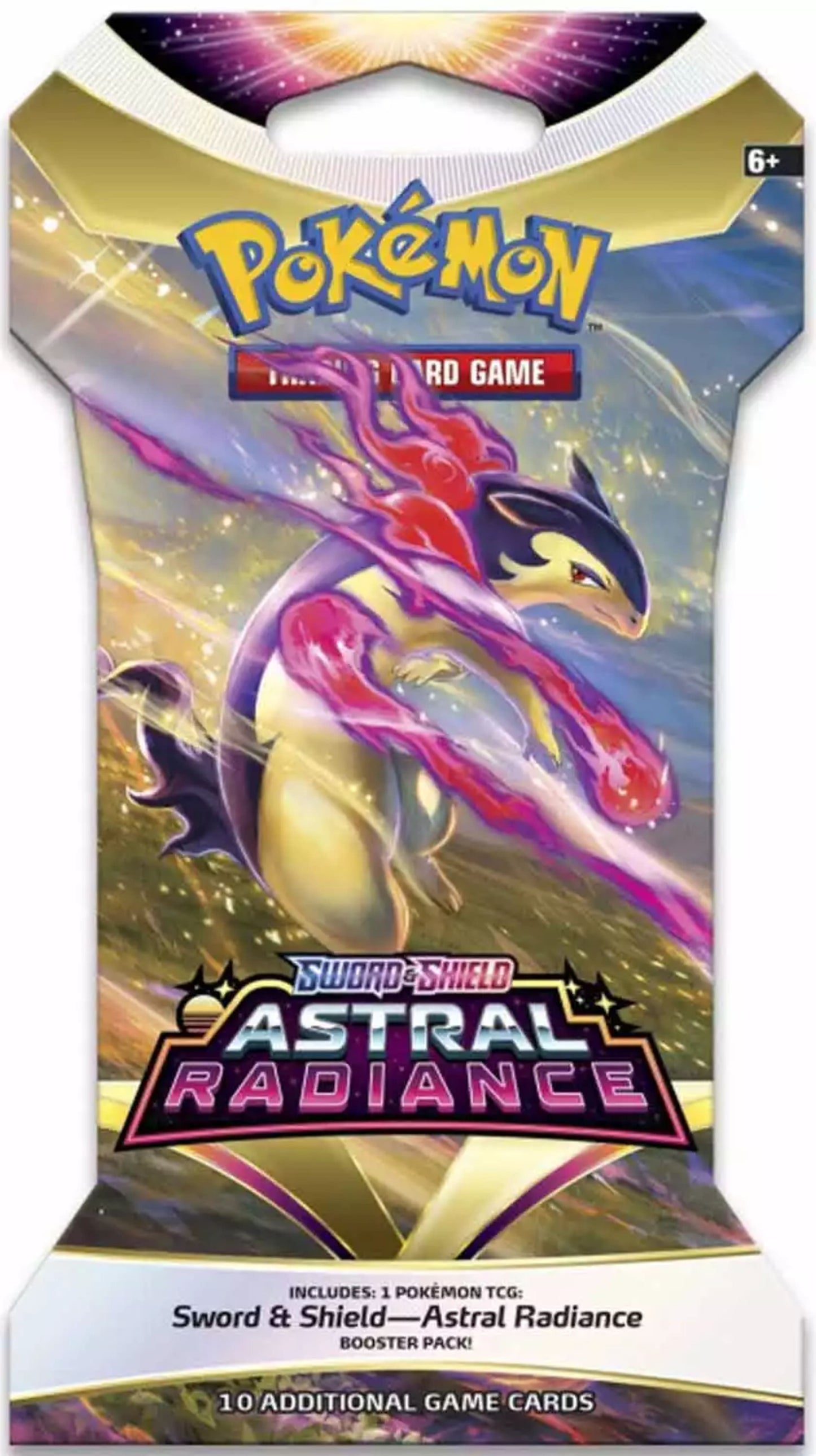 Pokémon Sword &amp; Shield Astral Radiance Sleeved Booster (English)