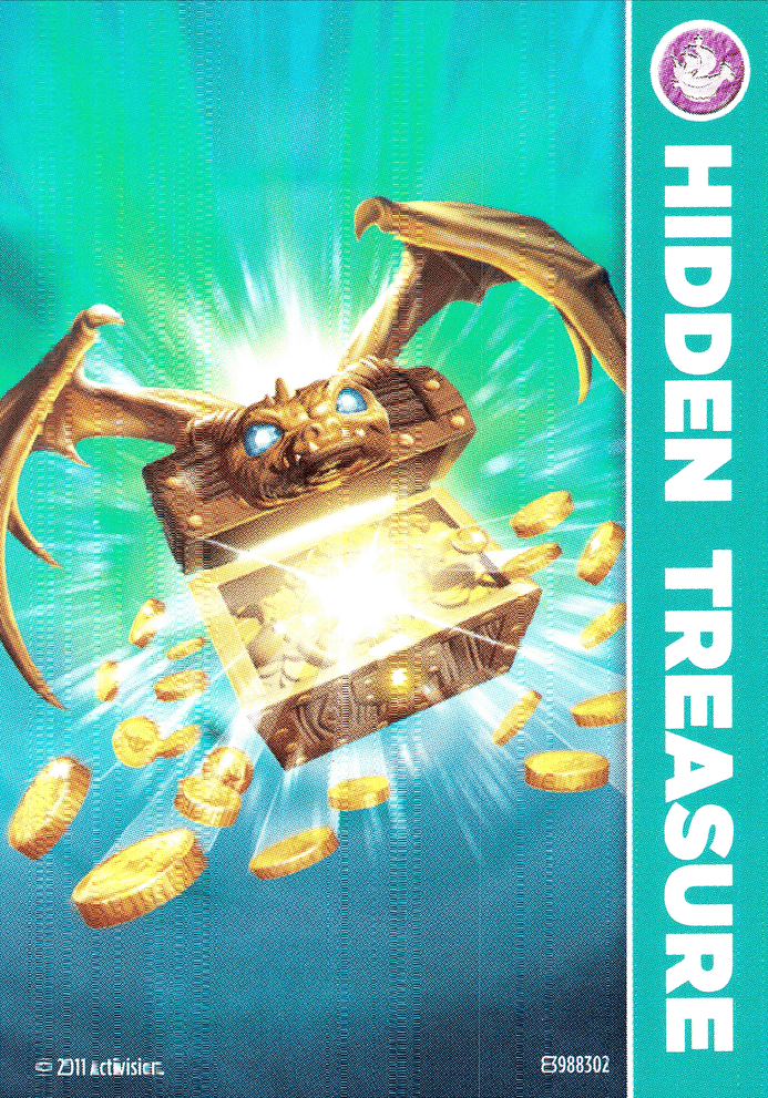 Skylanders Spyros Adventure Hidden Treasure Karte