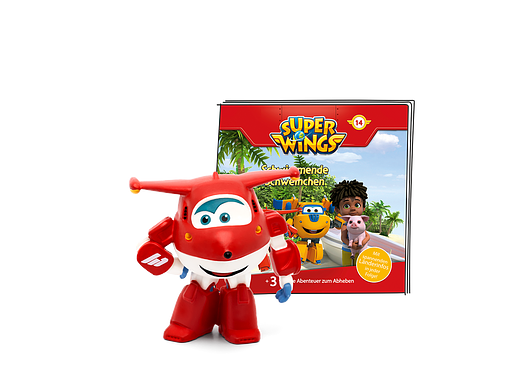 Tonie Figuren Super Wings Schwimmende Schweinchen Hörfigur für Toniebox