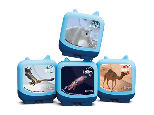 Figurines Tonie Animal! Extreme - Coffret figurines audio pour Toniebox