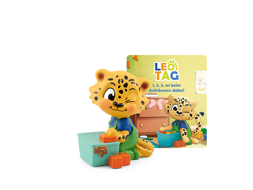 Figurines Tonie : Jours 1, 2 et 3 de Léo, rejoignez le nettoyage ! Figurine audio pour Toniebox
