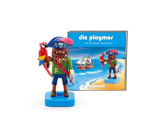 Tonie Figuren Die Playmos Der Schatz der Teufelsinsel Hörfigur für Toniebox