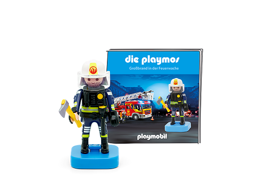 Tonie Figuren Die Playmos Großbrand in der Feuerwache Hörfigur für Toniebox