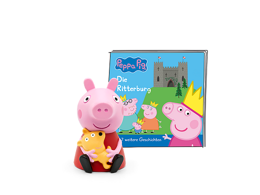 Tonie Figures Peppa Pig The Knight's Castle and 7 other stories Audio figure for Toniebox