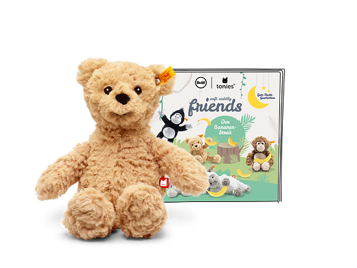 Tonie Figuren Steiff Soft Cuddly Friends Jimmy Bär Hörfigur für Toniebox