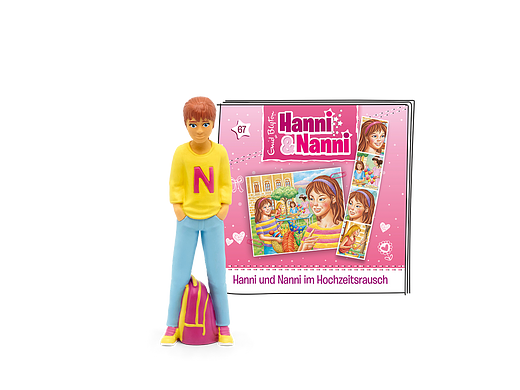 Figurines Tonie Hanni et Nanni dans la figurine audio Wedding Frenzy pour Toniebox