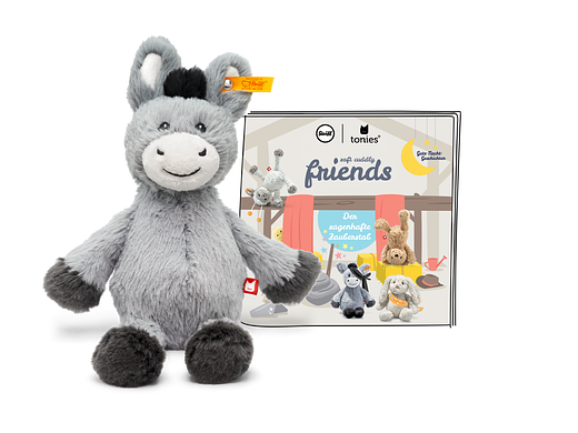 Tonie Figuren Steiff Soft Cuddly Friends Dinkie Esel Hörfigur für Toniebox