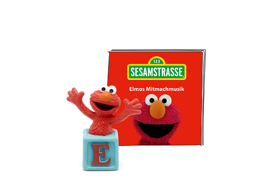 Tonie Figuren Sesamstraße Elmos Mitmachmusik Hörfigur für Toniebox