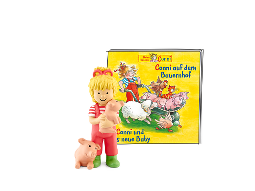 Tonie Figures Conni on the Farm / Conni and the New Baby (New Edition 2023) Audio Figure for Toniebox
